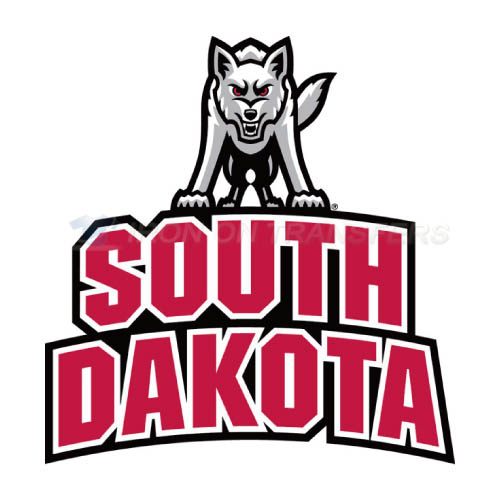 South Dakota Coyotes Iron-on Stickers (Heat Transfers)NO.6220